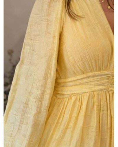 Robe jaune