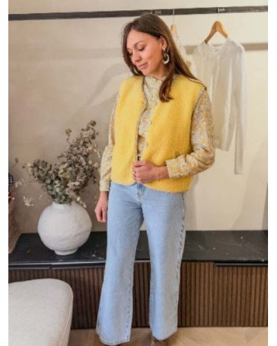 Chemise liberty - Jaune