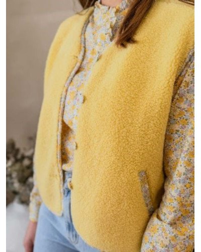 Chemise liberty - Jaune