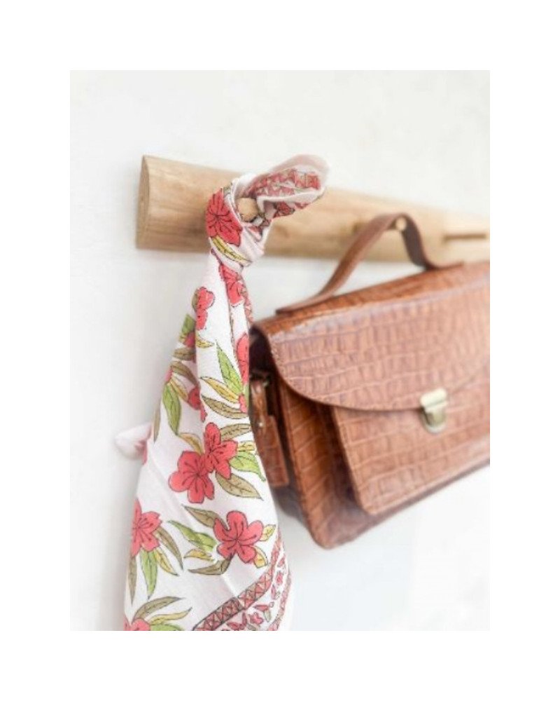 Foulard Jaipur Grenat 50 cm