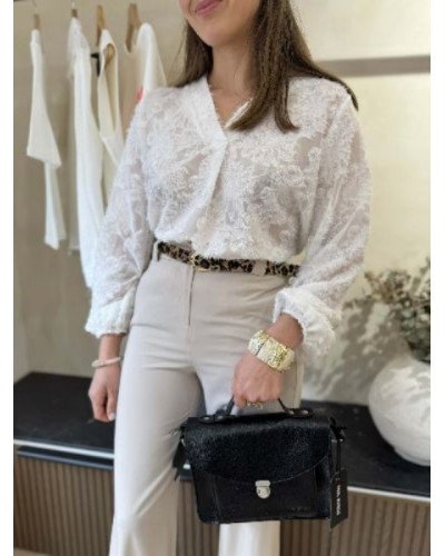 Blouse fluide blanche