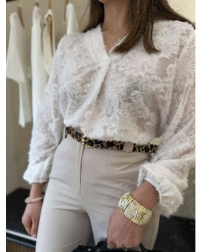Blouse fluide blanche
