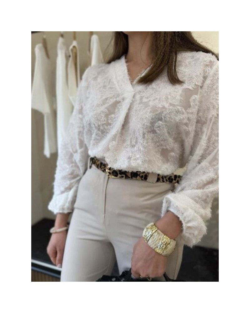 Blouse fluide blanche