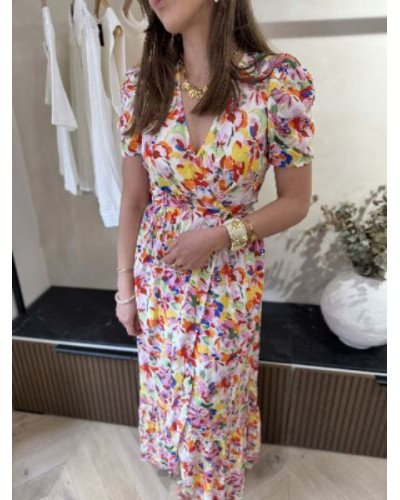 Robe fluide fleurie