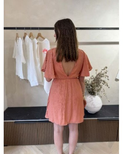 Robe terracotta clair