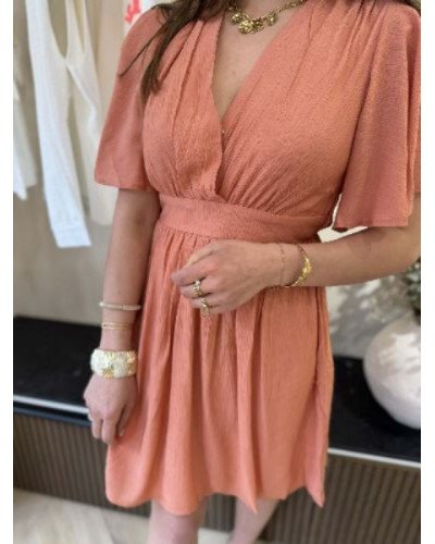 Robe terracotta clair