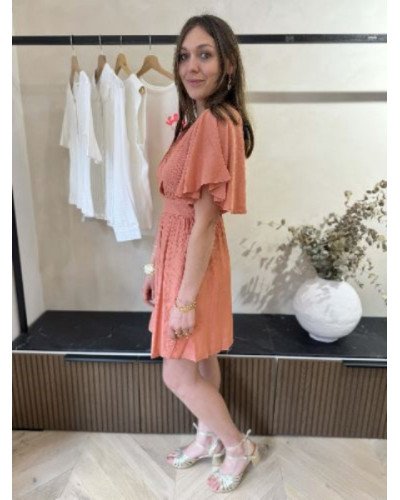Robe terracotta clair