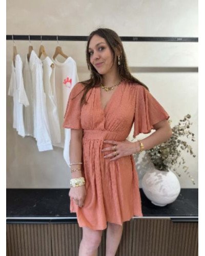 Robe terracotta clair