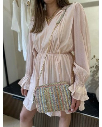 Robe courte - Rose blush