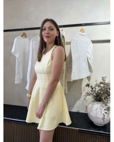 Robe Elia - Jaune