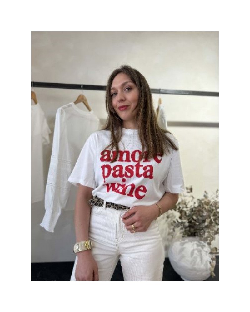T-shirt Pasta Love & Wine