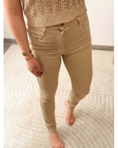 Jean skinny - Beige