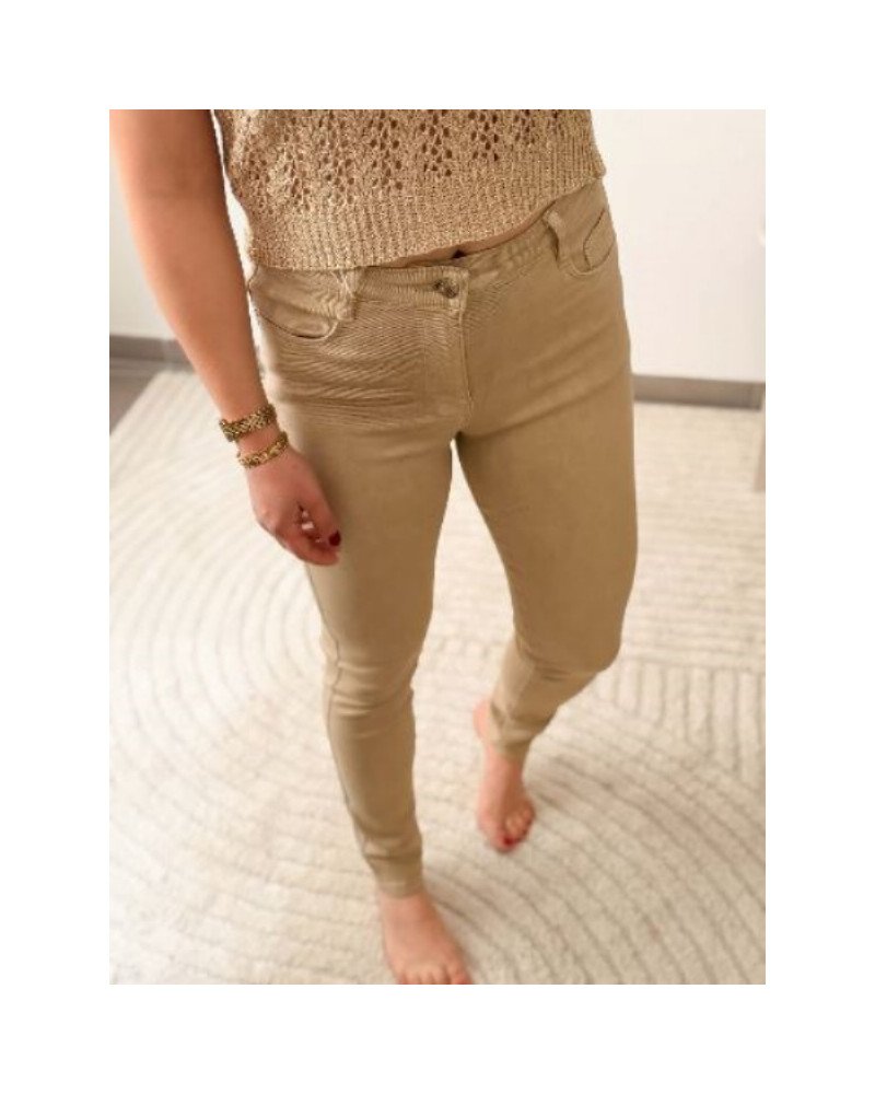 Jean skinny - Beige