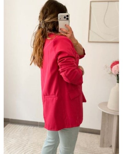 Blazer Justine - Face dos - Famboise