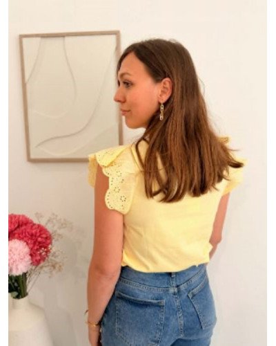T-shirt jaune