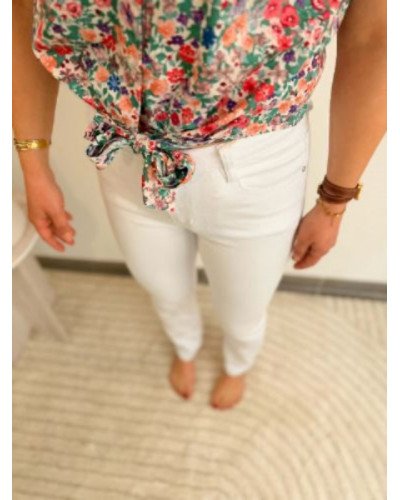 Pantalon droit - Blanc