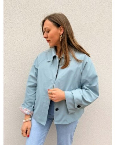 Trench bleu ciel