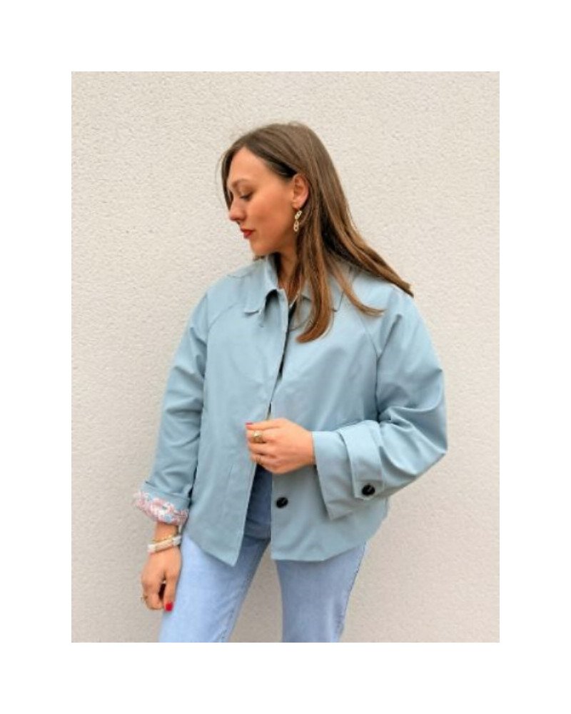 Trench bleu ciel