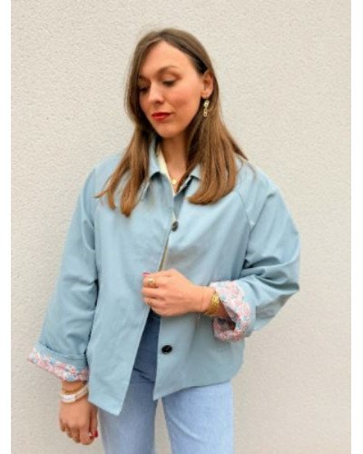 Trench bleu ciel