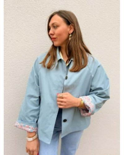 Trench bleu ciel
