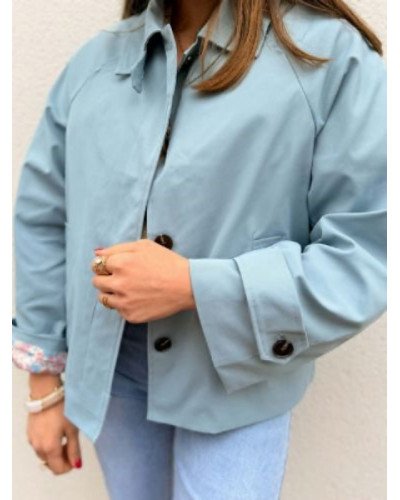 Trench bleu ciel
