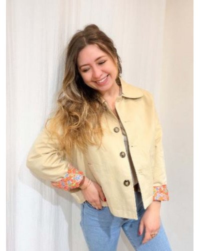 Trench court Hortense - Beige