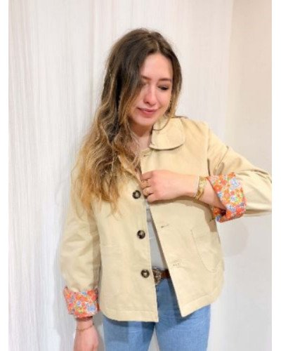 Trench court Hortense - Beige