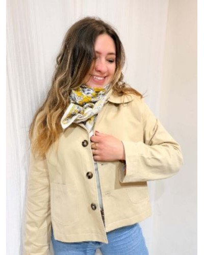 Trench court Hortense - Beige