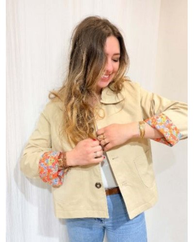 Trench court Hortense - Beige