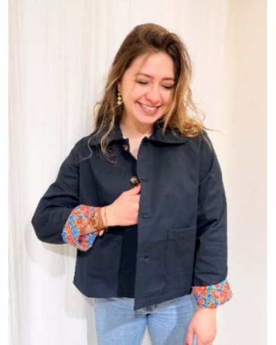 Trench court Hortense - Marine