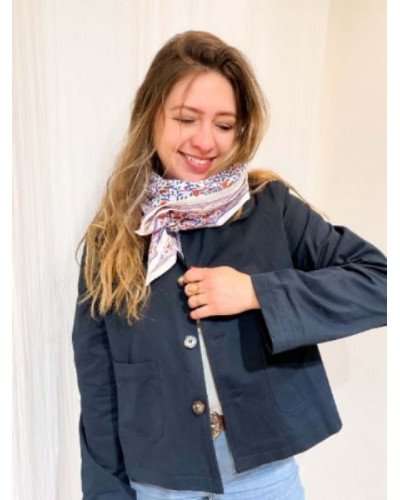 Trench court Hortense - Marine