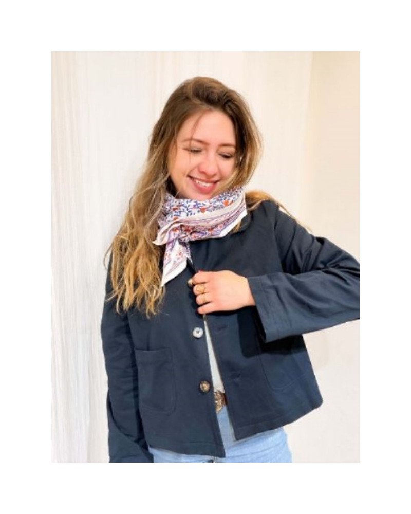 Trench court Hortense - Marine