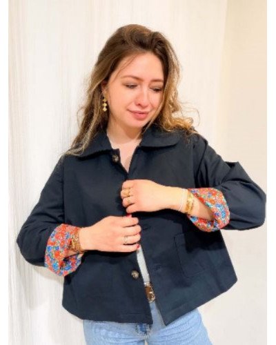 Trench court Hortense - Marine