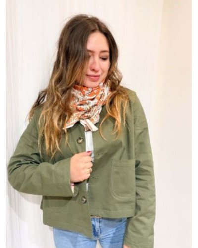 Trench court Hortense - Kaki