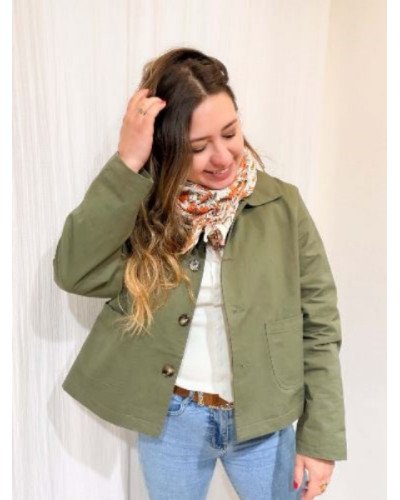 Trench court Hortense - Kaki