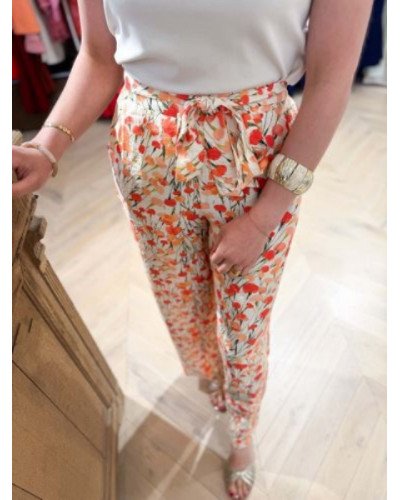 Pantalon flowers