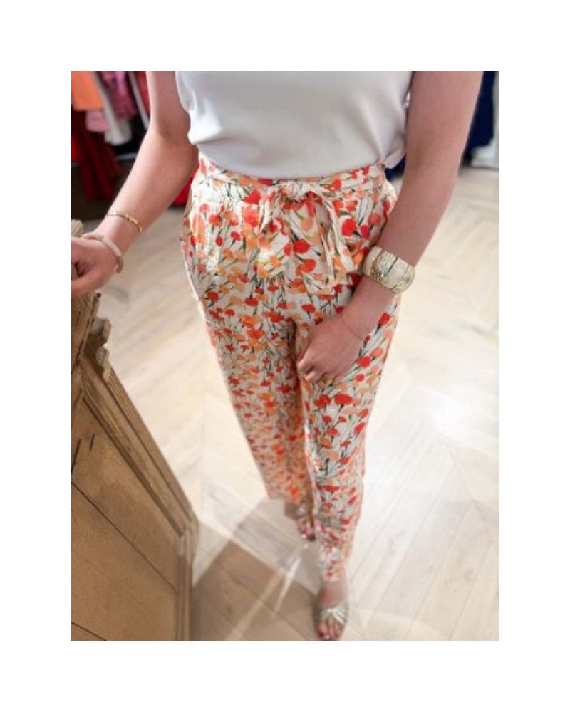 Pantalon flowers