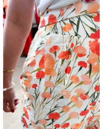Pantalon flowers