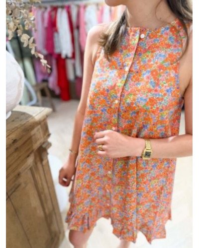 Robe liberty - Rouge