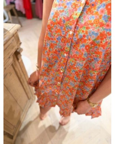 Robe liberty - Rouge