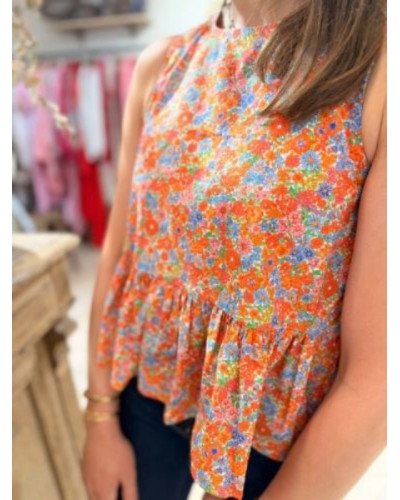 Top liberty - Rouge