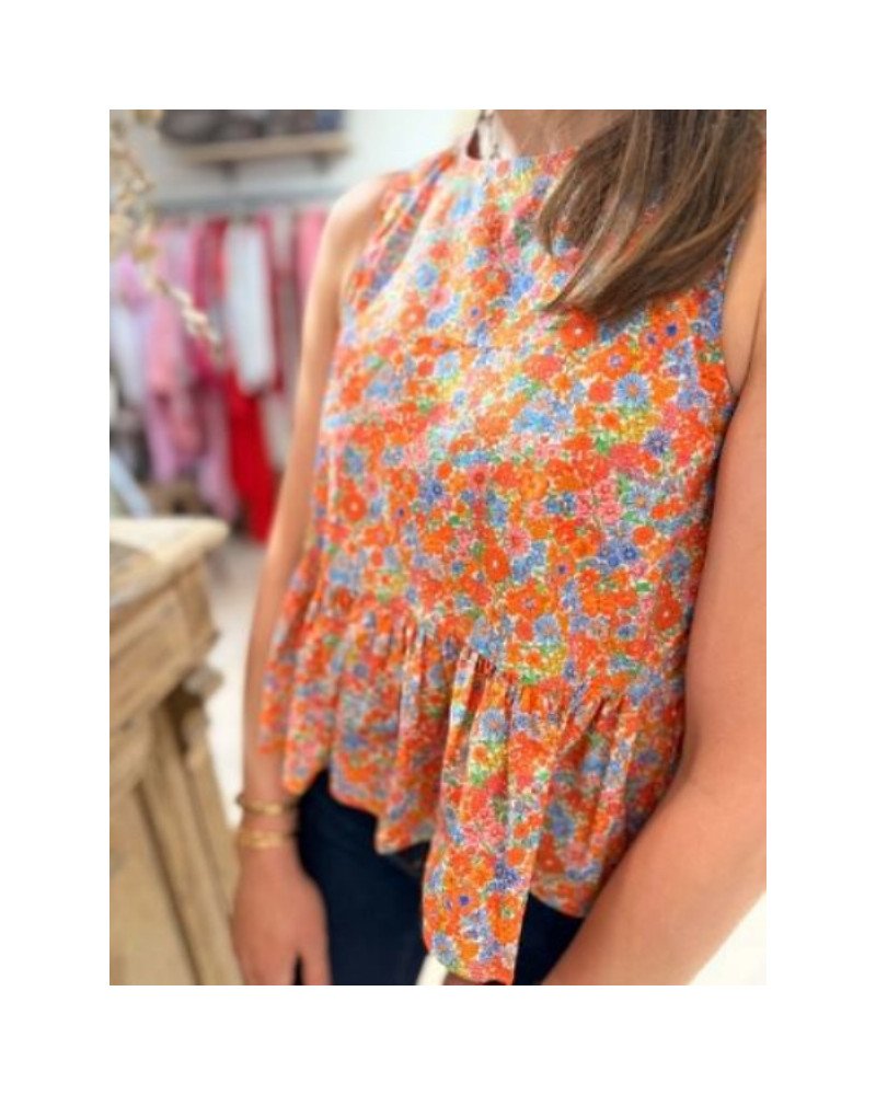 Top liberty - Rouge