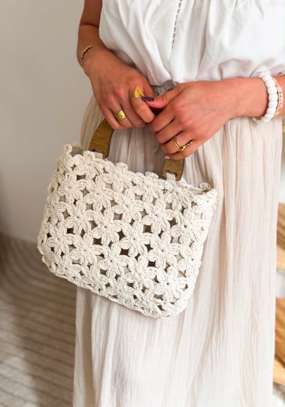Sac Lucien macramé