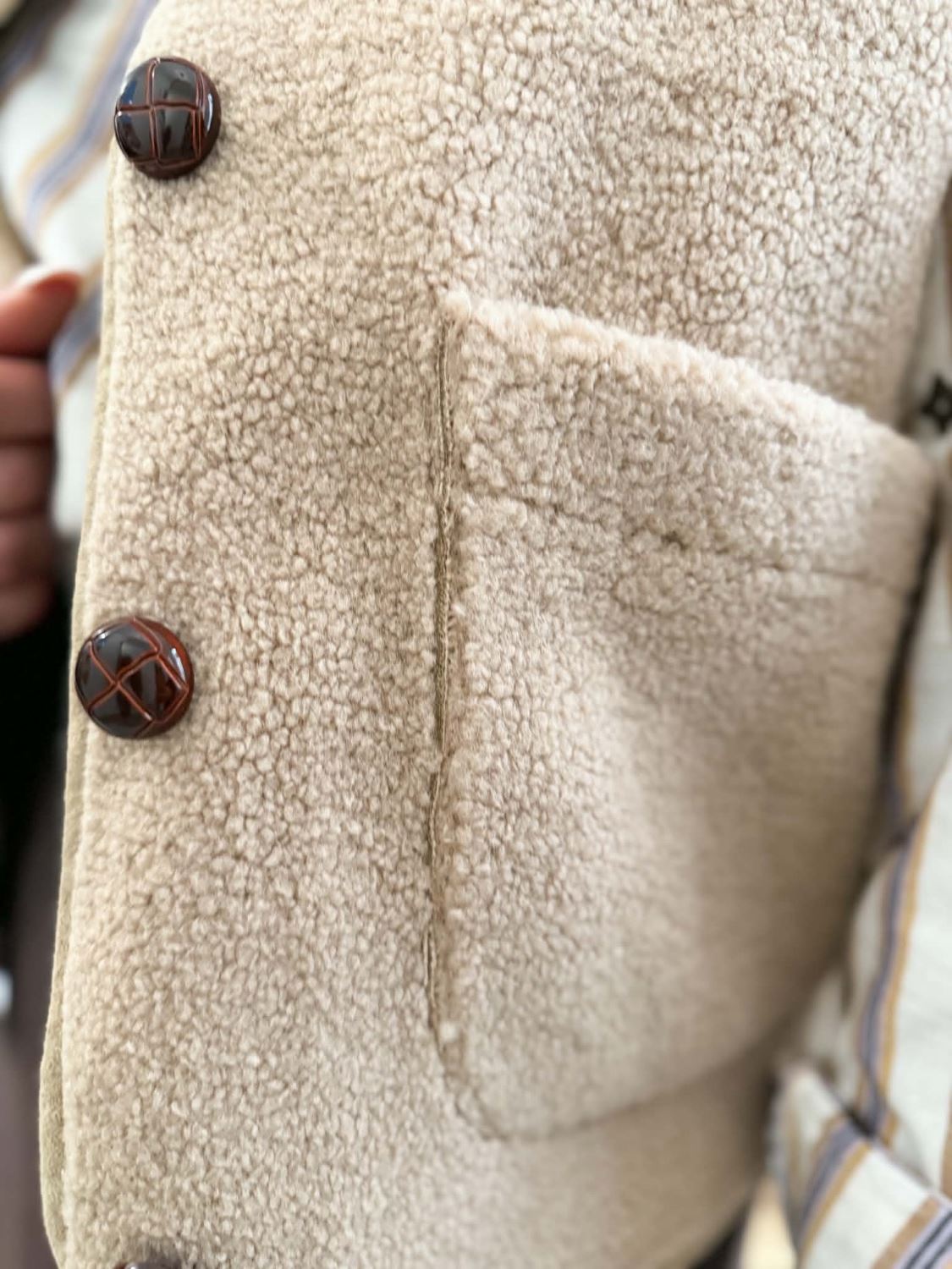 Gilet reversible - Beige