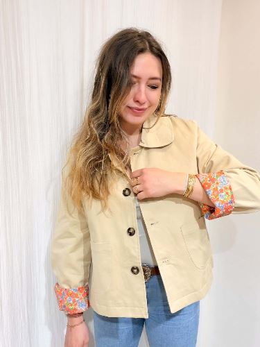 Trench court Hortense - Beige