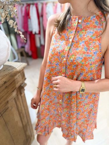 Robe liberty - Rouge