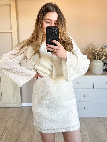 ROBE ECRU