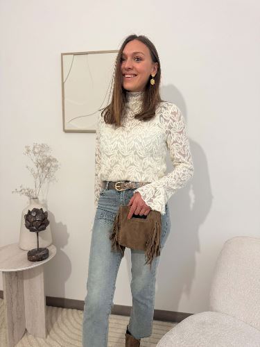 Blouse dentelle