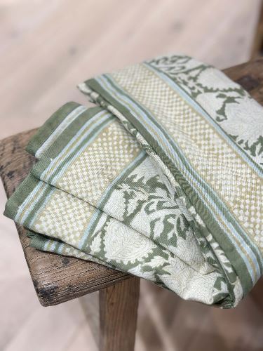 Foulard indien - Chandra green