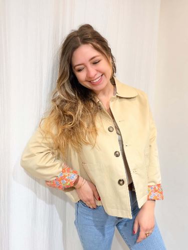 Trench court Hortense - Beige
